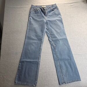 Levis 512 Perfectly Slimming Boot Cut Jeans Medium Wash Blue Denim 28x30